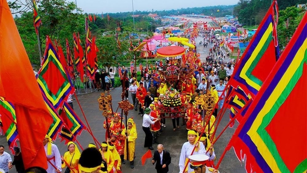 Chuỗi sự kiện tại Giỗ Tổ Hùng Vương - Lễ hội Đền Hùng và Tuần Văn hóa - Du lịch Đất Tổ