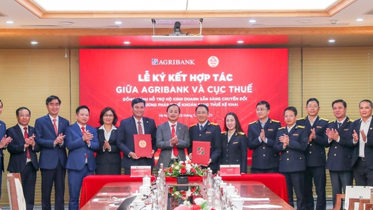 Agribank supports business households in transitioning to tax declaration.