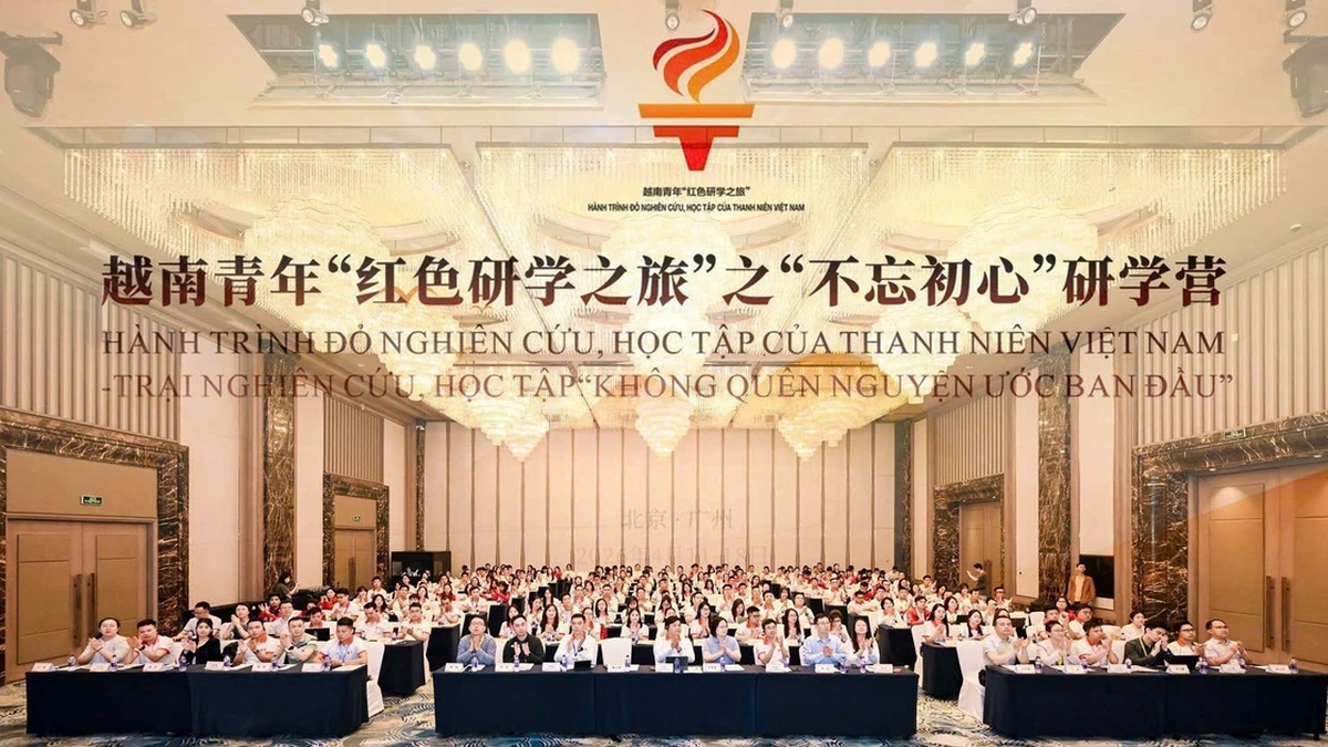 [Ảnh] “Hành trình đỏ” 2026: Tuổi trẻ Việt Nam tiếp nối nhịp cầu hữu nghị Việt-Trung