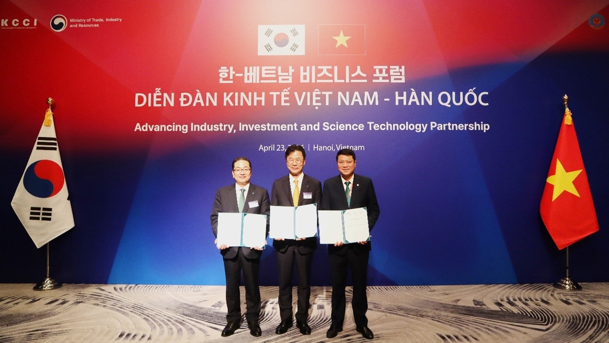 BIDV menegaskan posisinya dan berkontribusi dalam mempromosikan kerja sama ekonomi Vietnam-Korea.