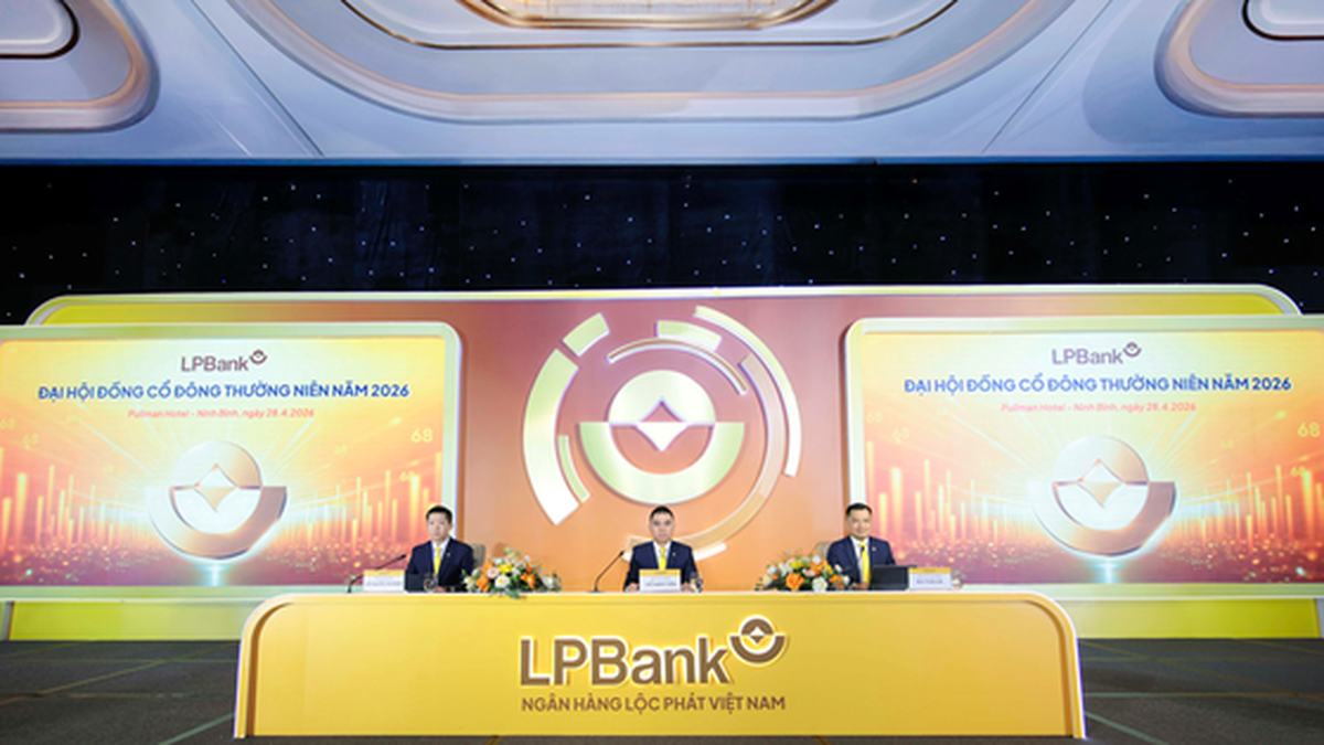 ĐHĐCĐ LPBank (LPB) 2026: Trình phương án lập ngân hàng con tại VIFC, chốt tỷ lệ chia cổ tức tiền mặt kỷ lục 30%