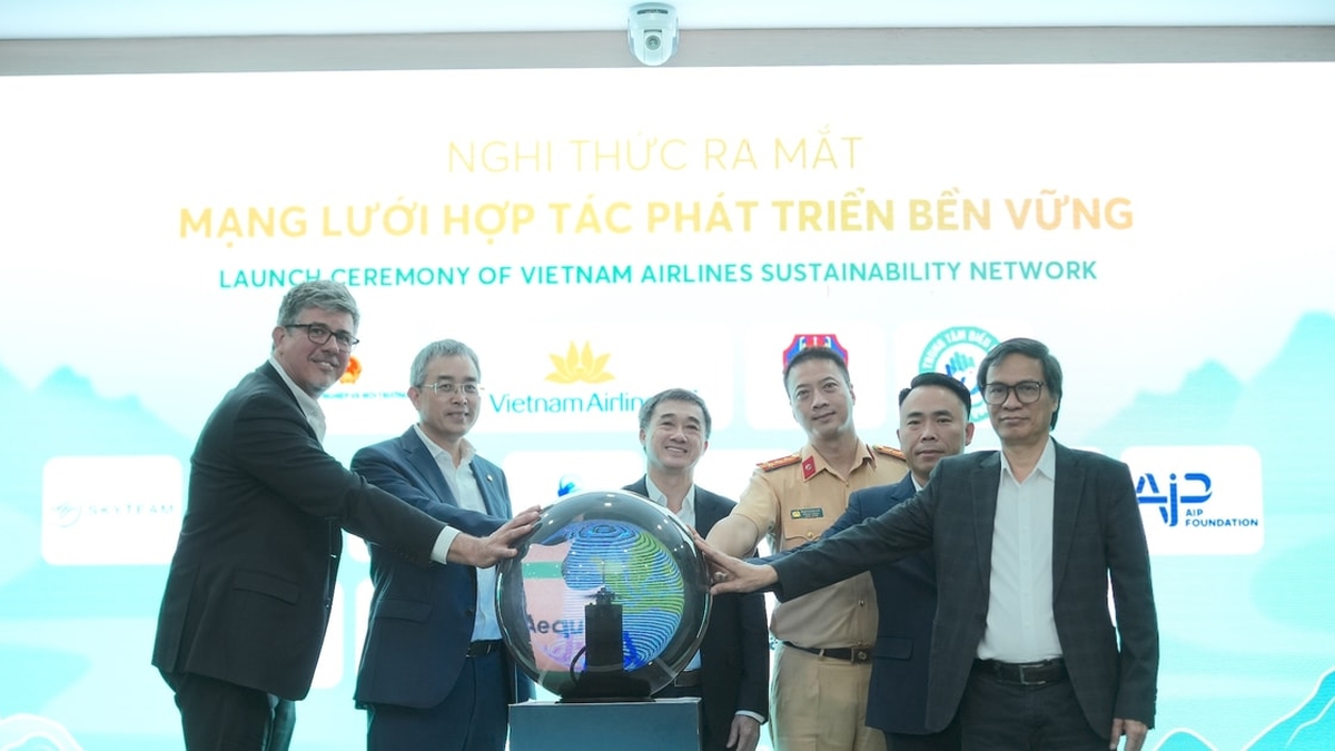 Vietnam Airlines zakládá „Zelenou alianci“ na podporu udržitelného rozvoje.