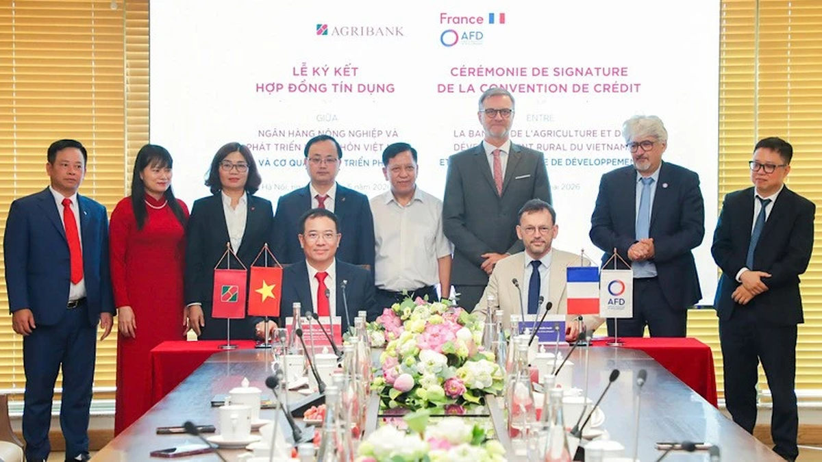 Agribank firma un accordo con l'Agenzia francese per lo sviluppo per una linea di credito destinata al finanziamento di progetti climatici.