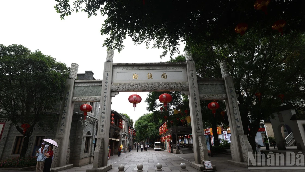 [Imagen] Tam Phuong That Hang: callejones y siete pasajes con tres mil años de antigüedad en el corazón de la ciudad de Fuzhou.