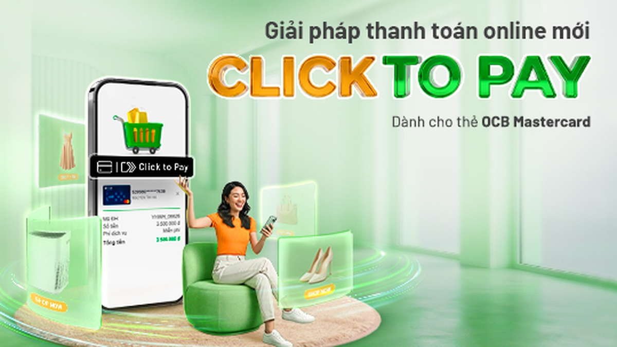 Click to Pay, ວິທີແກ້ໄຂການຈ່າຍເງິນອອນໄລນ໌ແບບໃໝ່ສຳລັບບັດ OCB Mastercard.