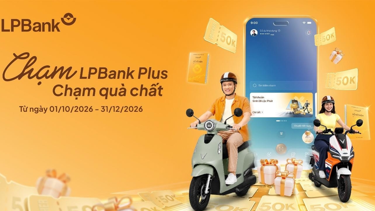 LPBank gir bort tusenvis av gaver på LPBank Plus-appen.