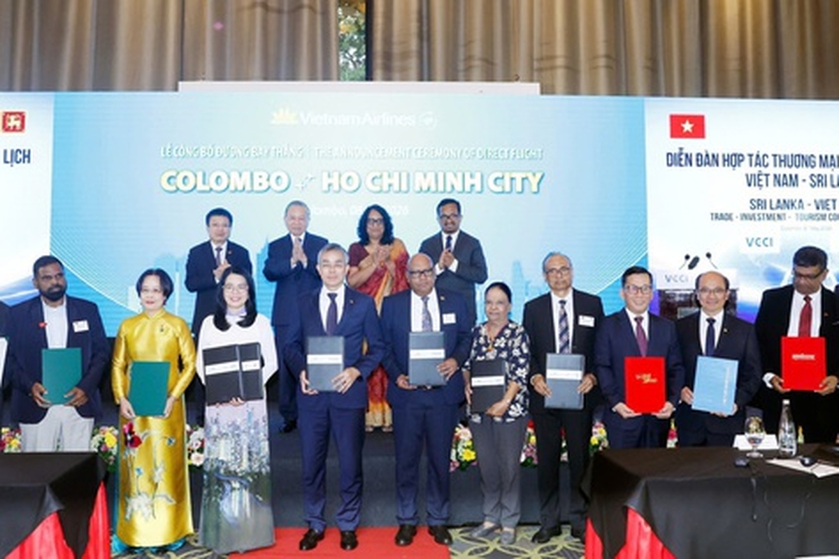 Vietnam Airlines annuncia l'avvio di un volo diretto che collega il Vietnam e lo Sri Lanka.