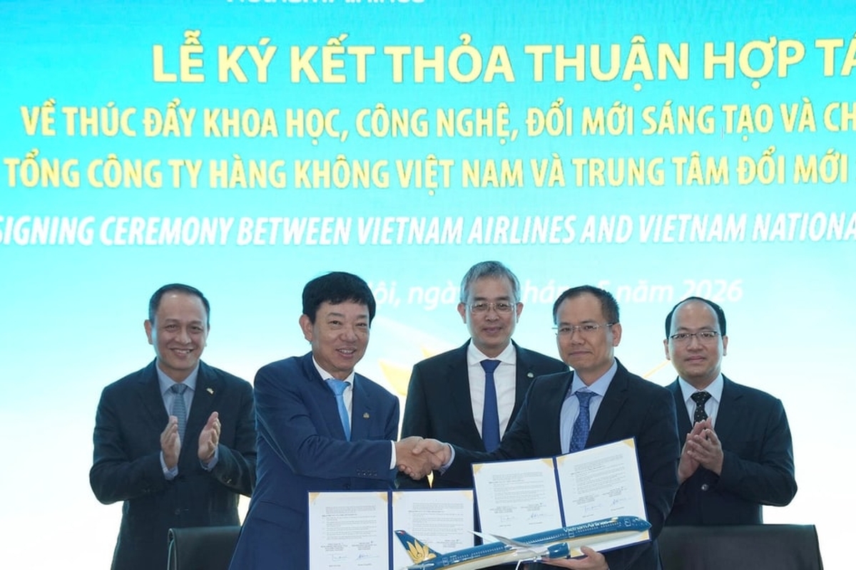 Vietnam Airlines samarbejder med NIC: Fremme af videnskab, teknologi, innovation og digital transformation.