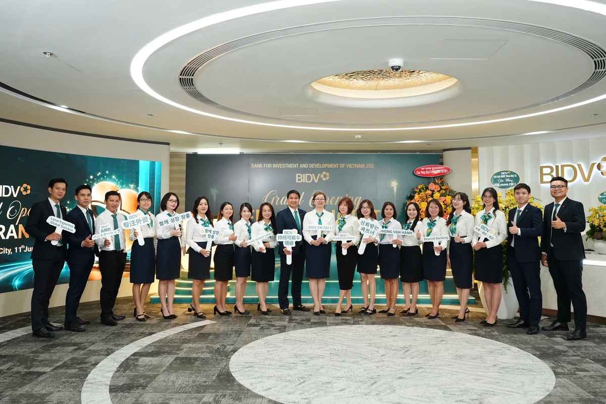BIDV tiên phong ra mắt chi nhánh dành riêng cho khách hàng FDI