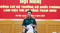 Đại tướng Phan Văn Giang chỉ đạo triển khai tác chiến 'Vòm phòng không bền vững'