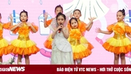 Andenpladsen Chau Anh efterlader et varigt indtryk på publikummet i 'Vietnam's Little Talents'.