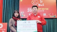 The Vietnam Family Healthcare Fund "spreads love" with charitable activities at the beginning of the year.