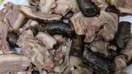Delapan orang dirawat di rumah sakit setelah mengonsumsi daging anjing.