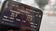 5G-Geschwindigkeiten: In ihrer Spitzenzeit unterscheiden sie sich nicht von 4G.