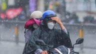 Sademäärät ja ukkosmyrskyt Ho Chi Minh Cityssä elokuun lopussa.