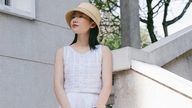Loose-fitting dresses made from linen and cotton are becoming a hot trend.