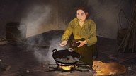باران مداوم، پوره سیب‌زمینی شیرین، ماهی خشک‌شده...