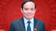 Portrett av den nye sekretæren i sentralkomiteen til Vietnams kommunistparti, Tran Luu Quang