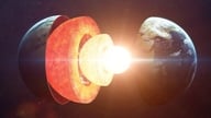 Eine gewaltige Materiemasse wurde in der Nähe des Erdkerns entdeckt.