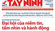 Læserne er inviteret til at læse Tay Ninh Newspaper nummer 72/2025, udgivet den 10. oktober.