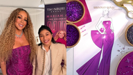 La principessa thailandese ha disegnato l'abito di seta per il concerto di Mariah Carey a Bangkok.