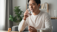 약을 복용할 때 약이 효과적으로 흡수되려면 물을 얼마나 마셔야 하나요?