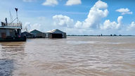 Risikoen for oversvømmelser fra Mekong-floden ind i Mekongdeltaet er høj i slutningen af ​​oktober.