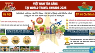 Hanoi ve Ho Chi Minh Şehri, 2025 Dünya Seyahat Ödülleri'nde göz kamaştırdı.