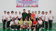 Trường Sĩ quan Thông tin tổ chức giao lưu thể thao chào mừng Ngày Phụ nữ Việt Nam