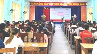 Vocational training for 110 young people in Dong Giang commune.