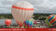 Een sprankelend kleurenspektakel op het Lam Dong Hot Air Balloon and Arts Festival 2025.