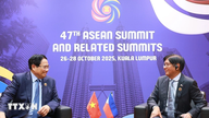 Prime Minister Pham Minh Chinh meets with the President of the Philippines and the Prime Minister of Thailand.