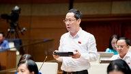 Kansalliskokouksen edustaja Tran Nhat Minh (Nghe An): Peritään jätehuoltomaksuja määrän perusteella kotitaloutta kohden kiinteän hinnan sijaan.