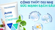 Die sanften, milden Inhaltsstoffe von Trioderma, die Akne wirksam behandeln, werden enthüllt.