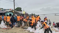 Penghadang ombak untuk melindungi benteng An Luong (Da Nang)