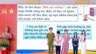 O distrito de Vinh Hung organizou diversas atividades práticas em resposta ao Dia da Lei.