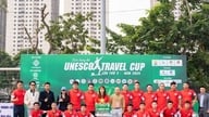 Cerimônia de abertura do Torneio de Futebol da Copa de Viagens da UNESCO 2025: Disseminando o espírito de solidariedade na comunidade turística.