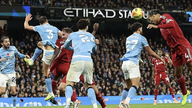Haaland, Manchester City'nin Etihad'da Liverpool'u farklı bir skorla mağlup ettiği maçta 100 gole ulaşmaya çok yaklaştı.