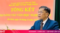 Tổng kết trại sáng tác văn học, nghệ thuật khu vực phía Nam Hà Tĩnh