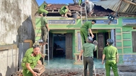 ภาพสวยงามของเจ้าหน้าที่ตำรวจในจังหวัดดักลัก