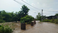บ้านเรือนหลายสิบหลังในตำบลหามเลียม (จังหวัดลำดง) ถูกน้ำท่วมสูงเกือบ 1 เมตร