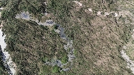 O tufão nº 13 causou danos a milhares de hectares de florestas plantadas.