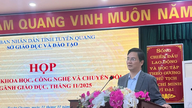 Tuyen Quang favorise la transformation numérique dans l'éducation après sa fusion.