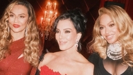 De superrige og A-liste Hollywood-stjerner strømmede til Kardashian-festen.