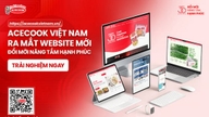 Acecook Vietnam uruchamia nową witrynę internetową, aby uczcić swoje 30-lecie.