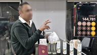 German tourists lose $4,600 buying five bottles of coconut oil in Thailand.