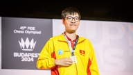 Le Tuan Minh conquistou brilhantemente duas medalhas de ouro no xadrez nos Jogos Asiáticos da Mente.