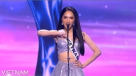 Miss Huong Giang gagal masuk 30 besar, yang secara resmi mengakhiri perjalanannya di Miss Universe 2025.