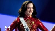 Huong Giang, ratu kecantikan Meksiko yang dinobatkan sebagai Miss Universe, gagal masuk 30 besar.