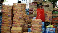 Ensuring the supply of goods to people in areas isolated by floods.